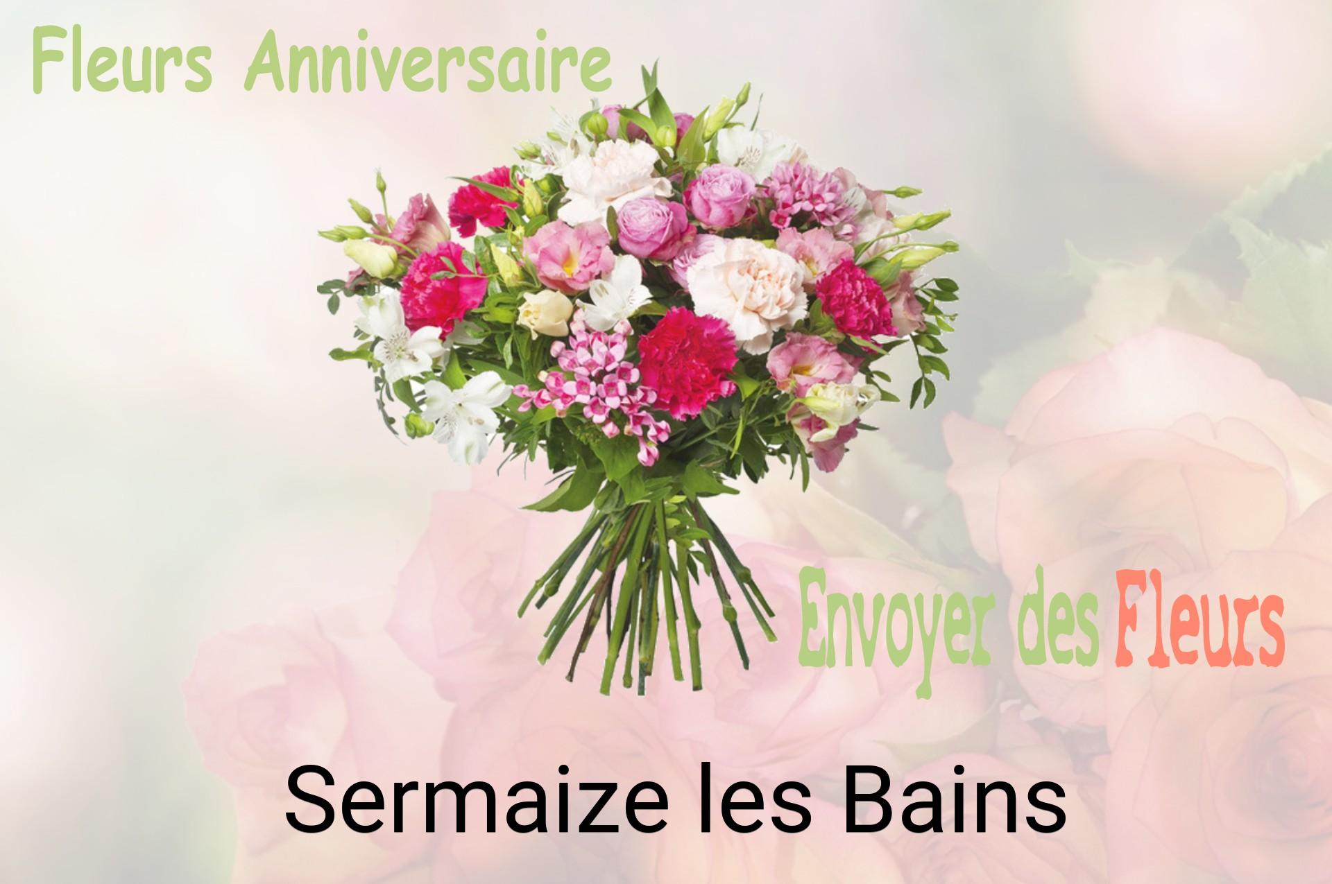 Bouquet de fleurs d’anniversaire livré à Sermaize-les-Bains